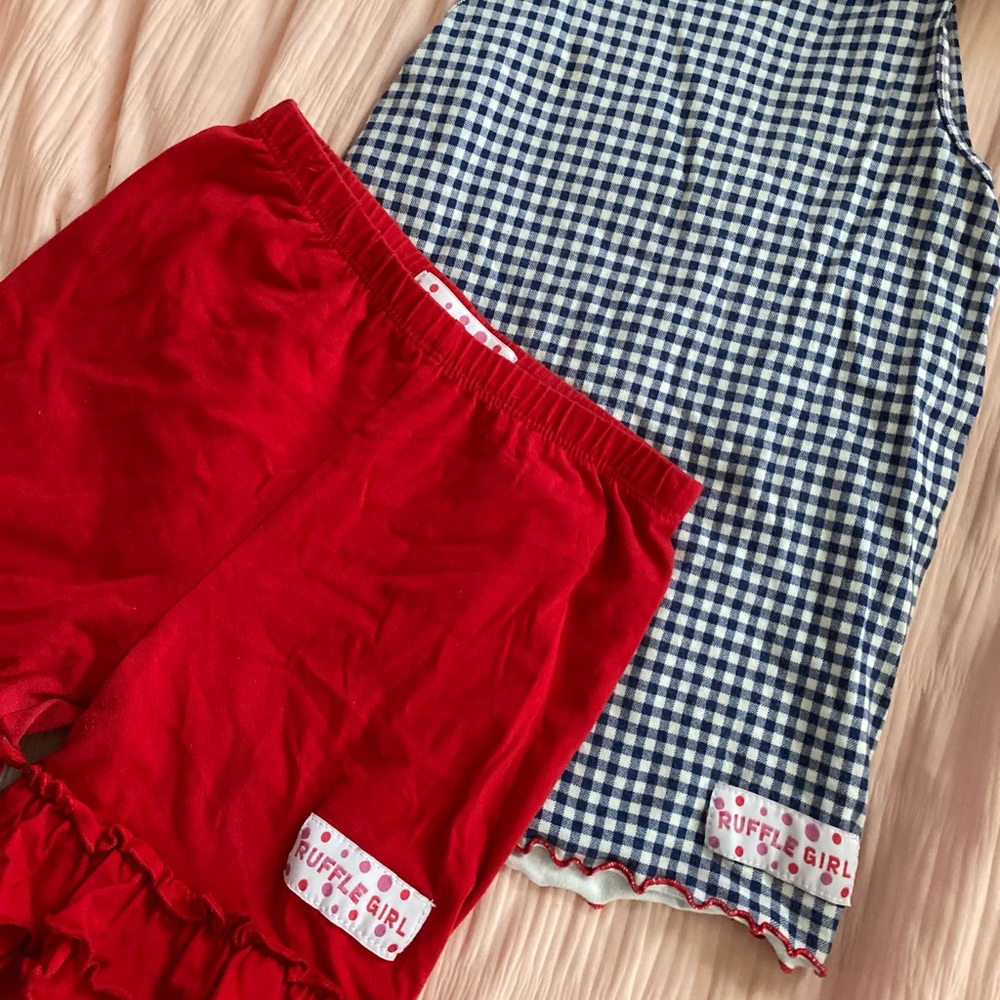 Ruffle girl outfit